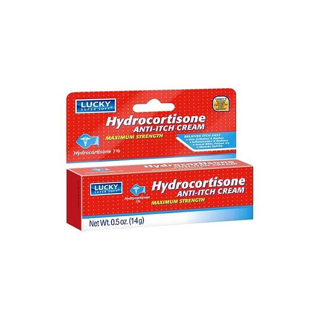 Lucky Super Soft 0.5 Oz. Hydrocortisone 1% Anti-Itch Cream
