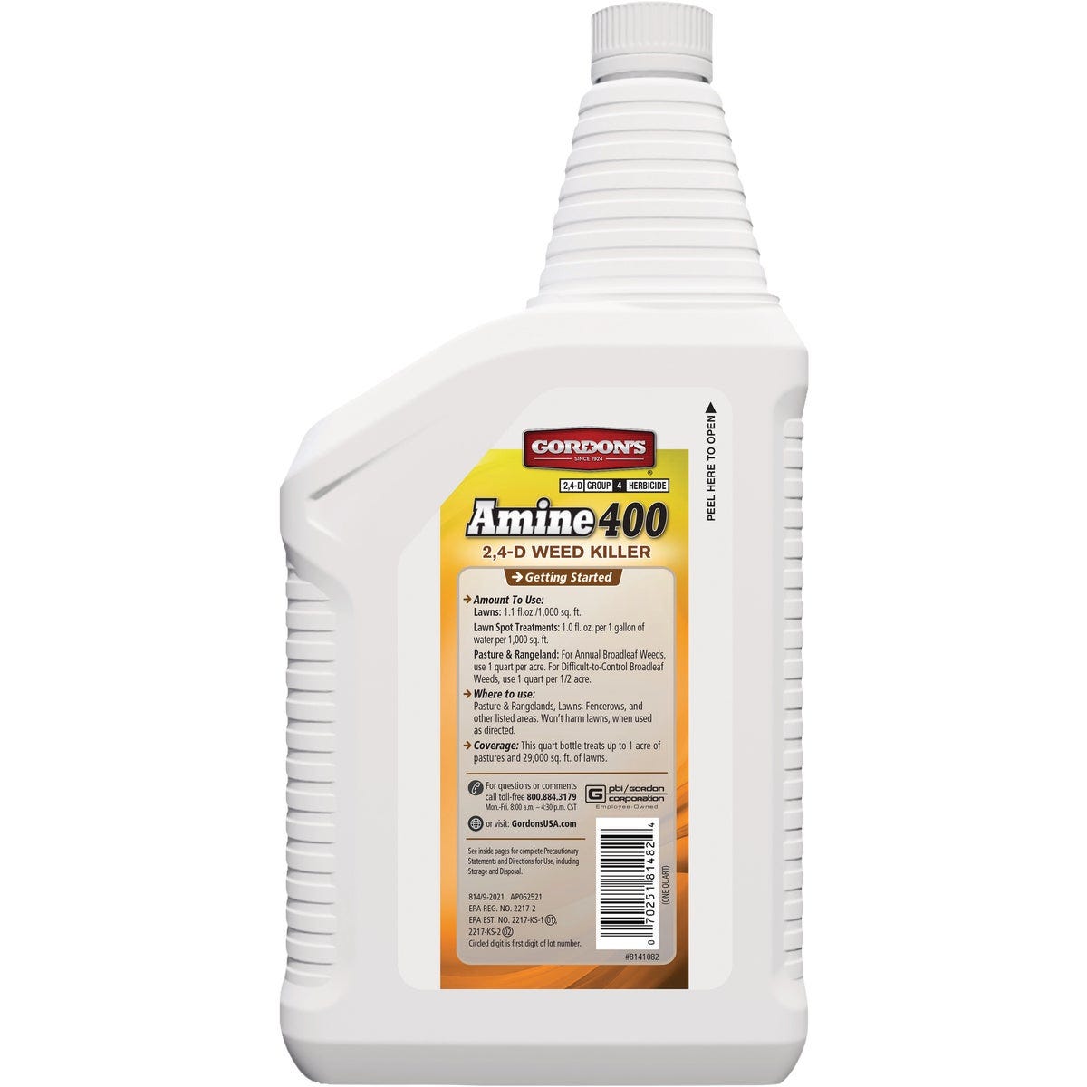 Gordon's Amine 400 1 Qt. Concentrate 2,4-D Weed Killer - photo 2 Gordon's Amine 400 1 Qt. Concentrate 2,4-D Weed Killer - photo 2