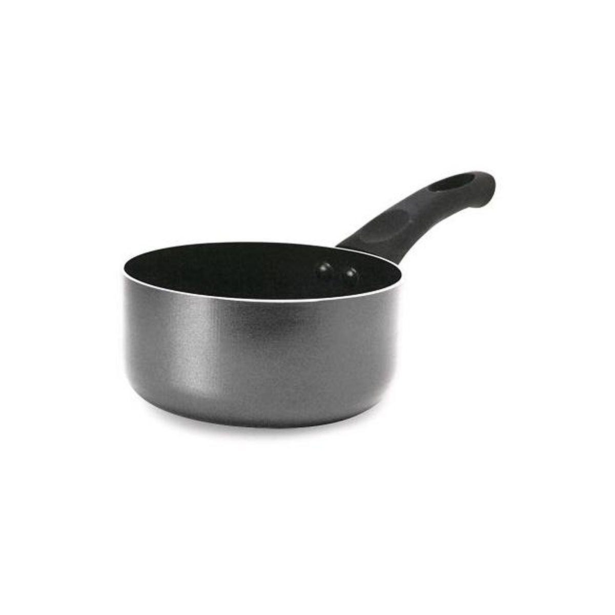 Epoca Elements 1 Qt. Gray Non-Stick Coated Aluminum Saucepan