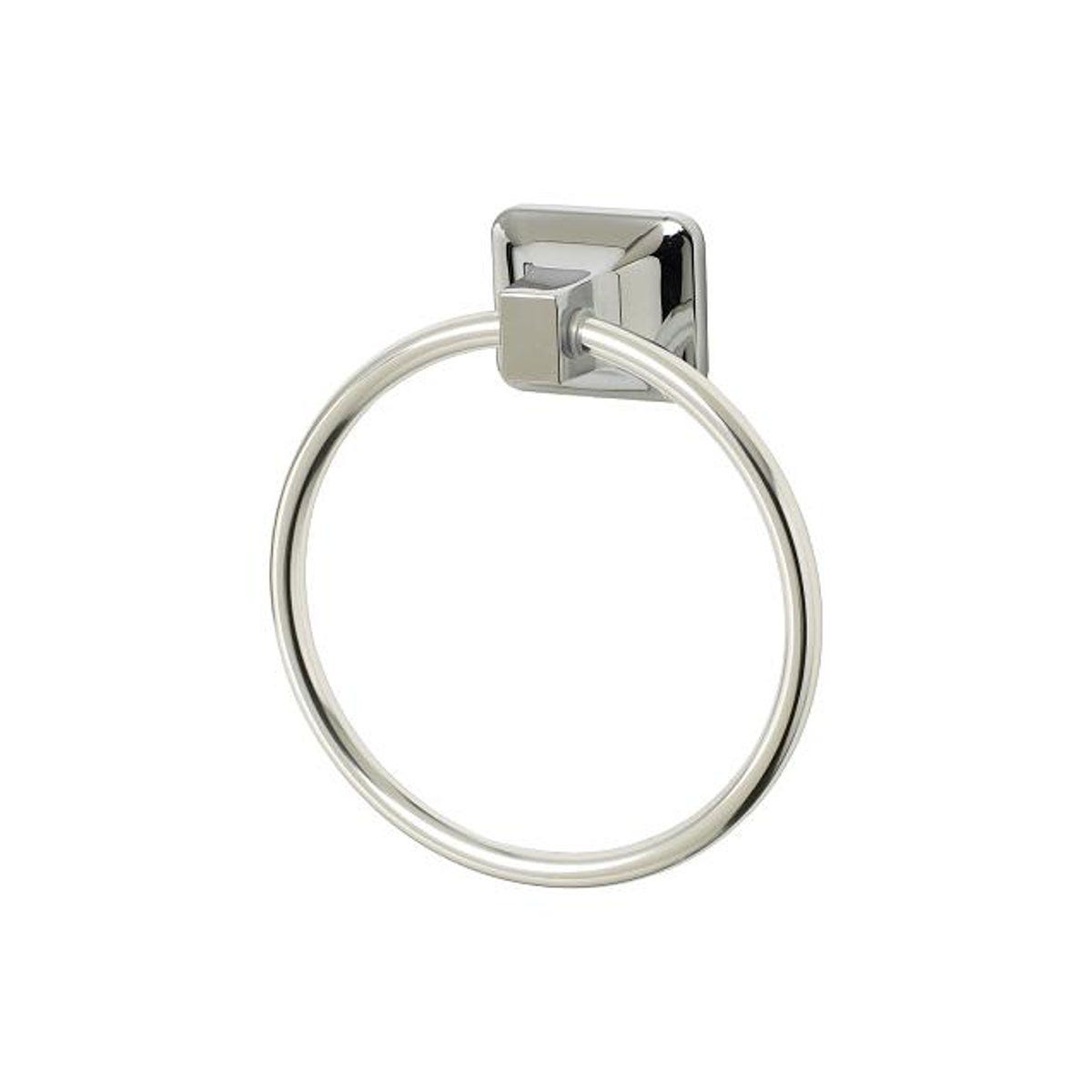 HomePointe Chrome Basic Towel Ring HomePointe Chrome Basic Towel Ring