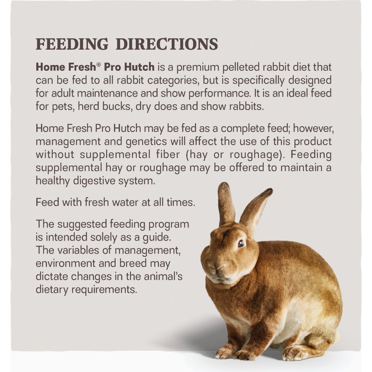 Kent Home Fresh Pro Hutch 16 50 Lb. Rabbit Feed - photo 4