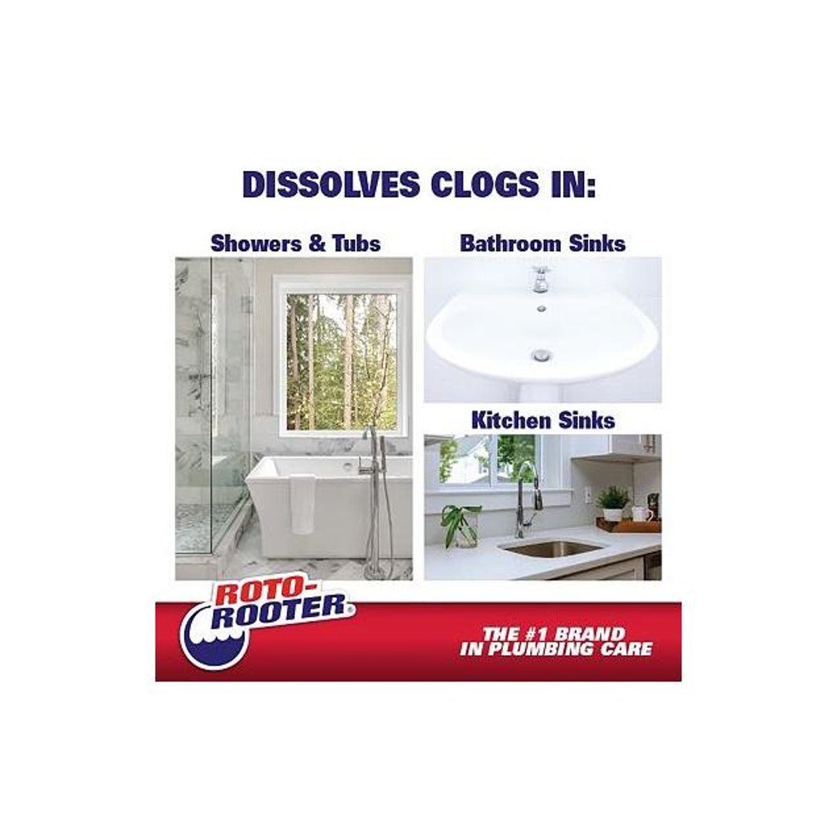 Roto-Rooter 64 Oz. Gel Clog Remover Drain Opener - photo 3 Roto-Rooter 64 Oz. Gel Clog Remover Drain Opener - photo 3