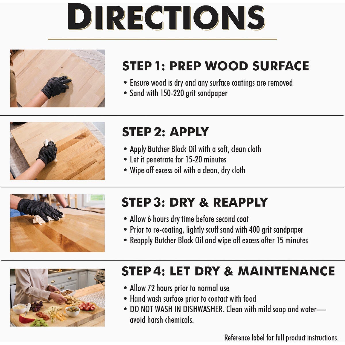 Watco 16 Oz. Butcher Block Oil & Finish - photo 7 Watco 16 Oz. Butcher Block Oil & Finish - photo 7
