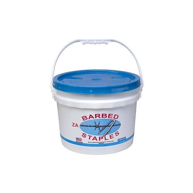 Bekaert 1.5 In. 8 Gauge Barbed Fence Staples (50 Lb.) Bekaert 1.5 In. 8 Gauge Barbed Fence Staples (50 Lb.)