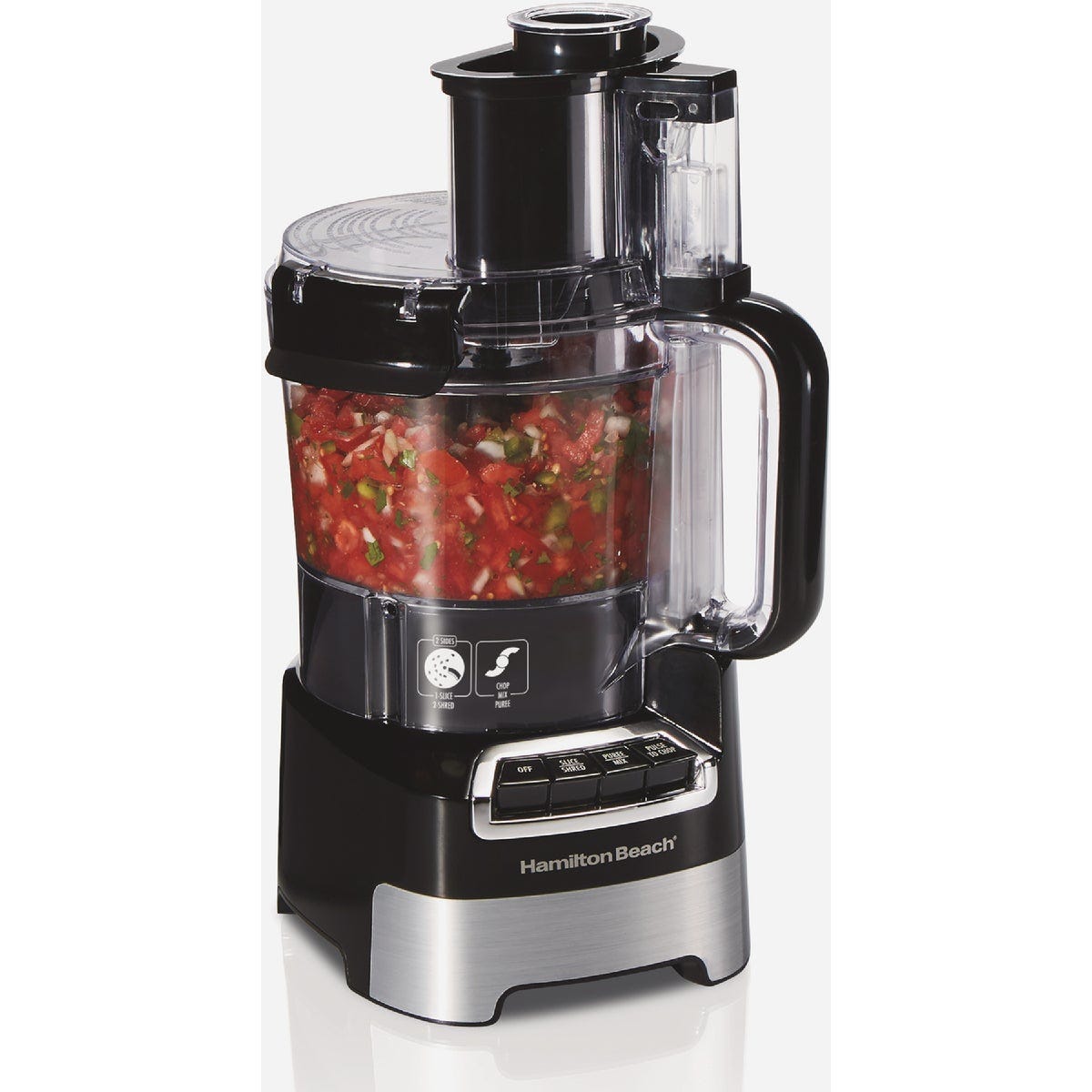 Hamilton Beach Stack & Snap 10 Cup Food Processor-