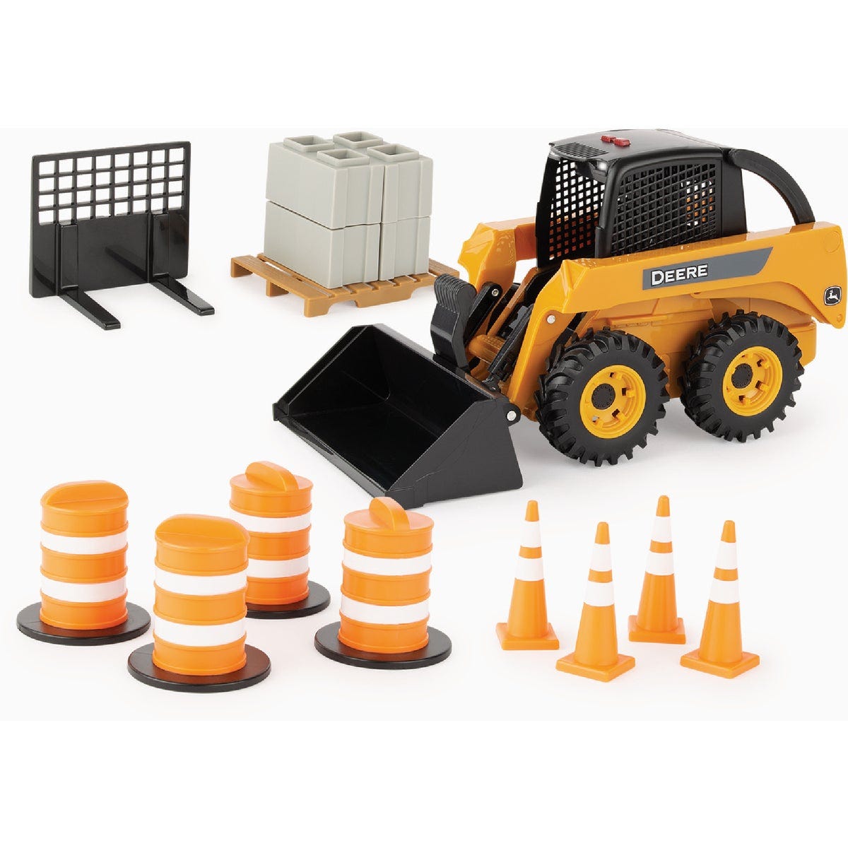 JOHN DEERE Big Farm 1:16 Skid Steer Set