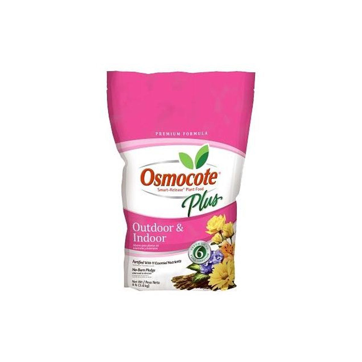 Osmocote 8 Lb. Smart-Release Plant Food Plus Outdoor & Indoor Osmocote 8 Lb. Smart-Release Plant Food Plus Outdoor & Indoor