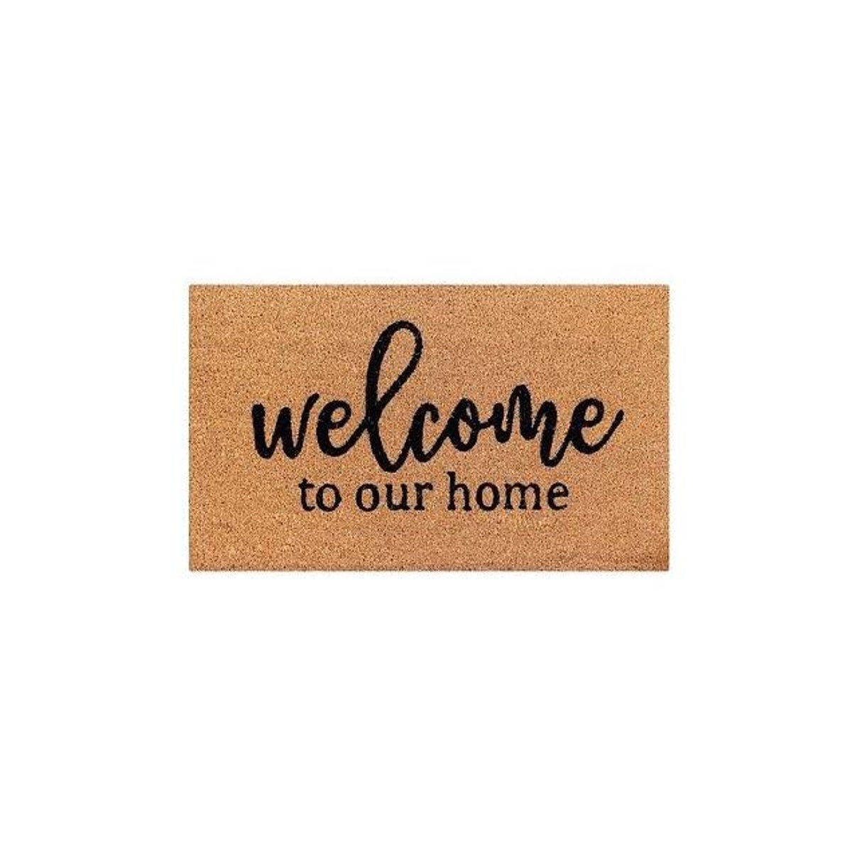 Sports Licensing Solutions 18 In. x 30 In. Welcome Coir Door Mat Sports Licensing Solutions 18 In. x 30 In. Welcome Coir Door Mat