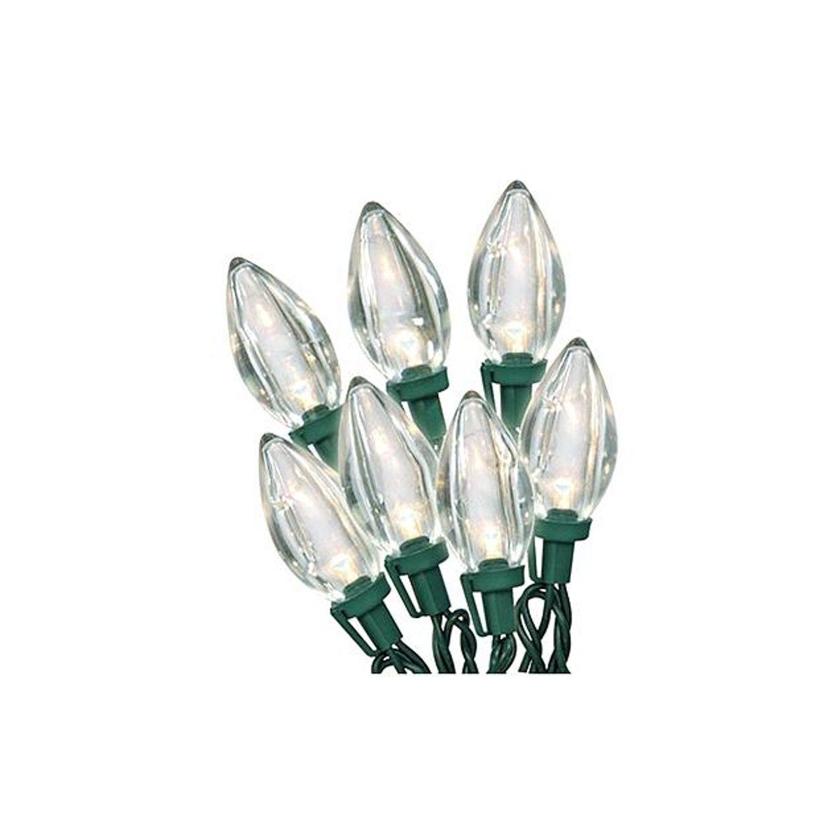 Holiday Wonderland Warm White 25-Bulb C9 Christmas LED Light Set