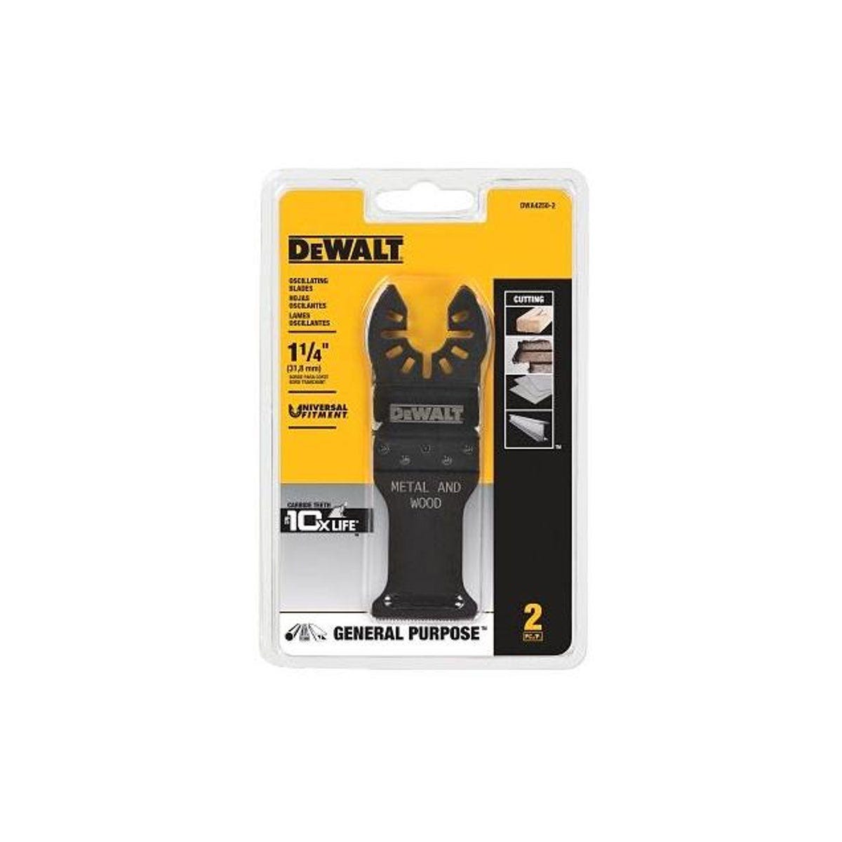 DeWalt 1-1/4 In. Oscillating Tool Carbide Blade