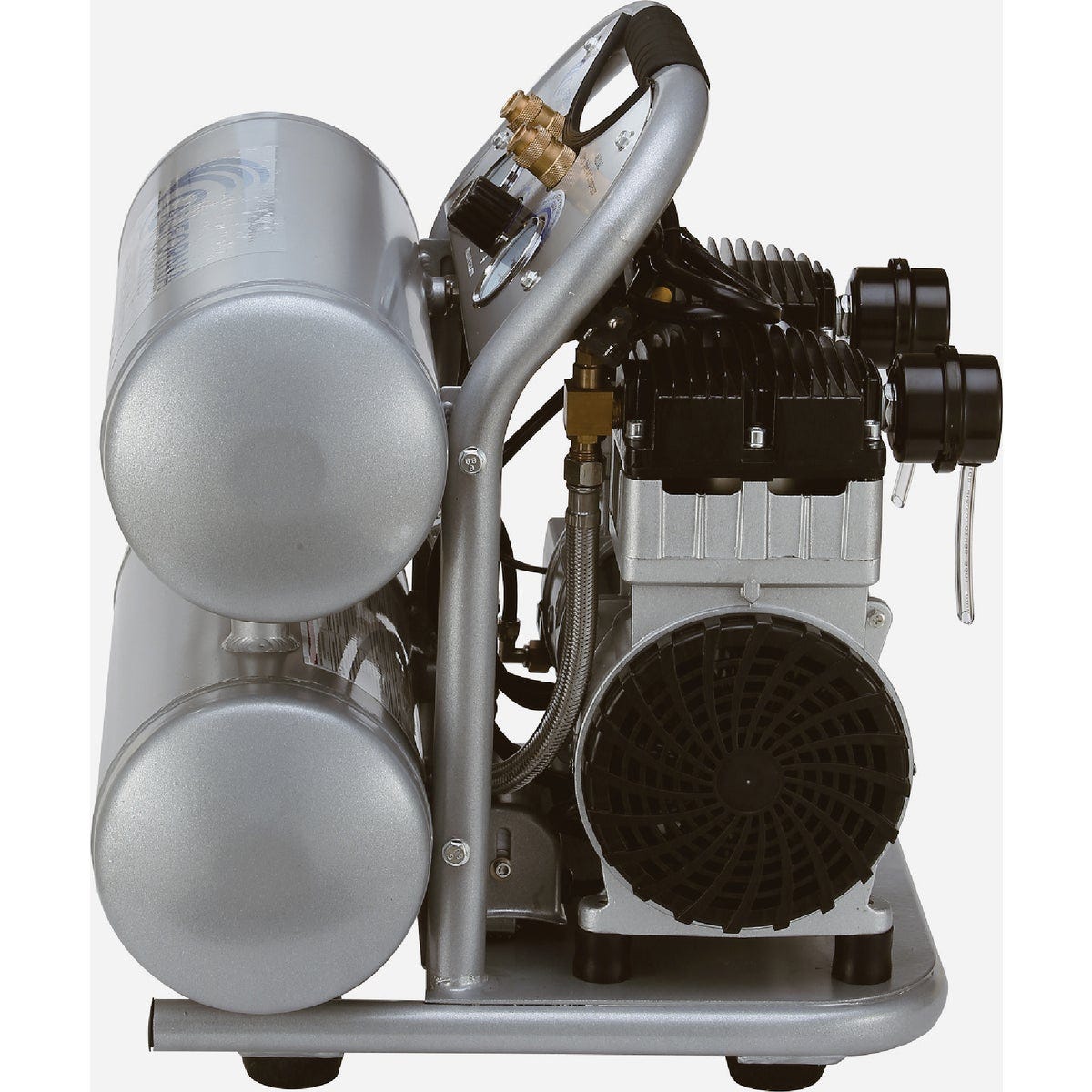 California Air Tools 4 Gal. Ultra Quiet Oil-Free Aluminum Twin Tank Air Compressor - photo 5 California Air Tools 4 Gal. Ultra Quiet Oil-Free Aluminum Twin Tank Air Compressor - photo 5