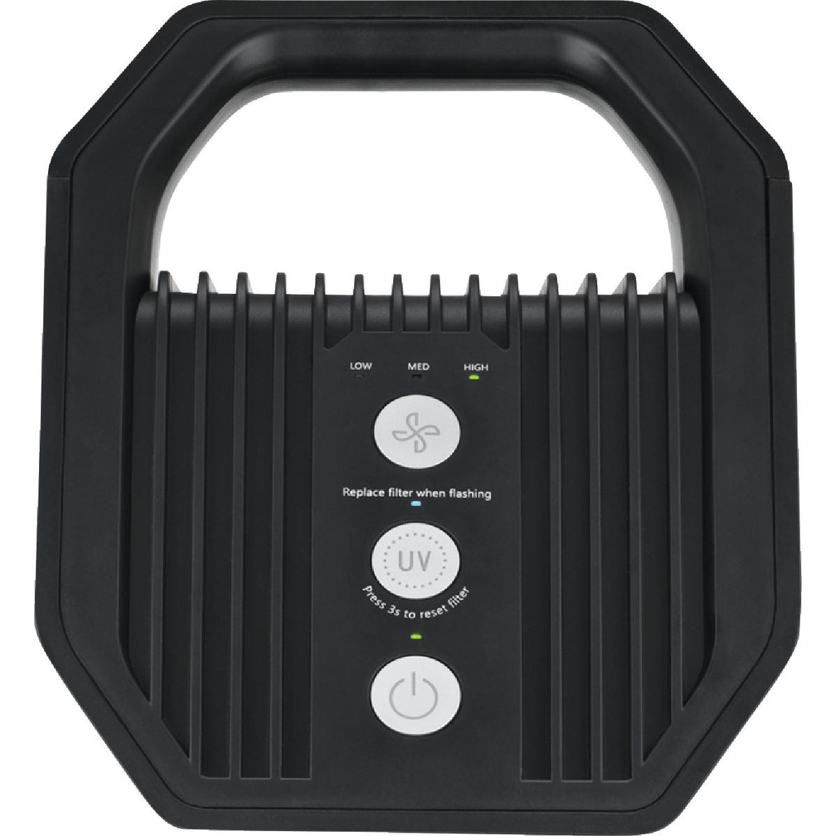 Perfect Aire 3-In-1 HEPA/Carbon 222 Sq. Ft. Tower Air Purifier with UV Sanitizer - photo 2
