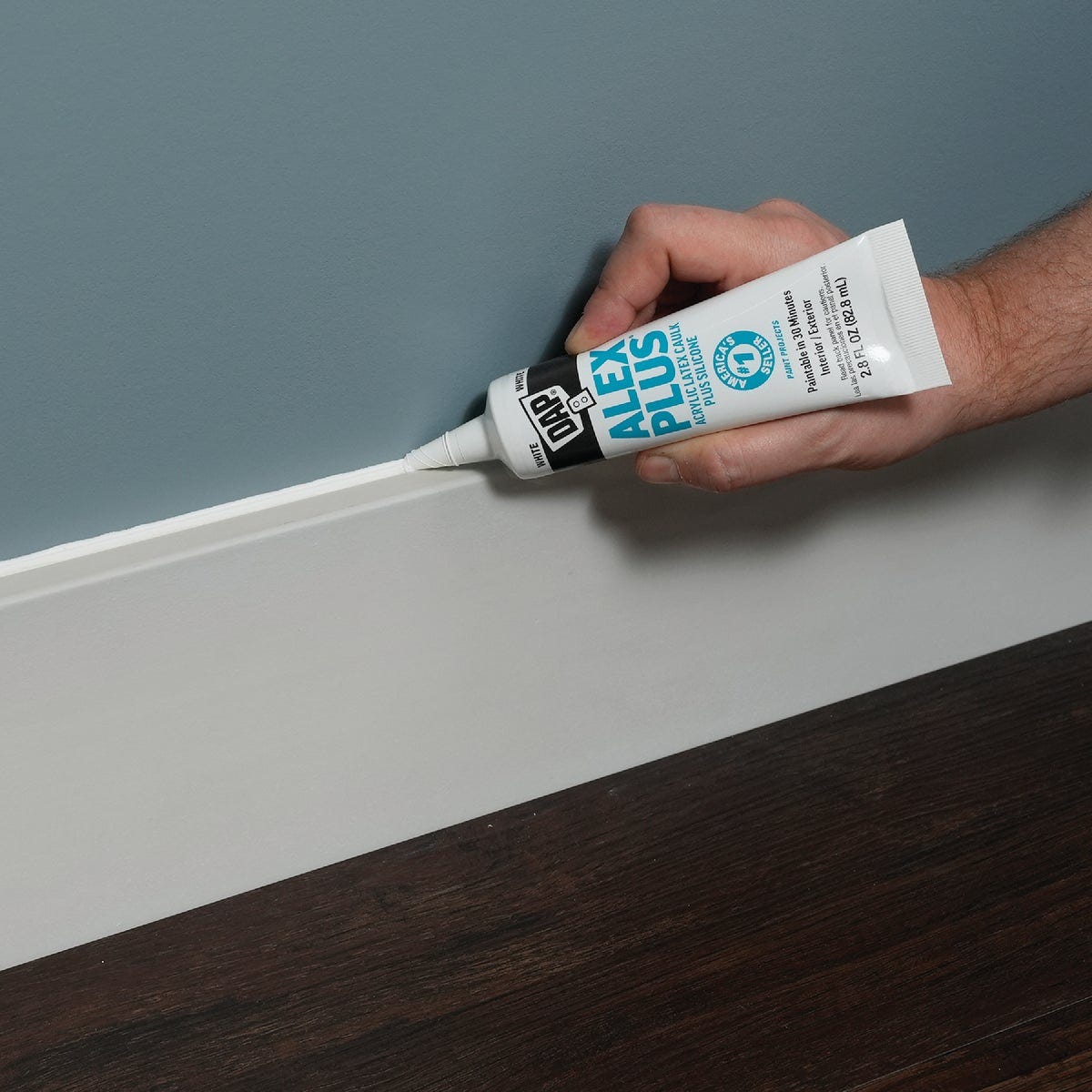DAP Alex Plus 2.8 Oz. All-Purpose White Siliconized Acrylic Latex Caulk - photo 8 DAP Alex Plus 2.8 Oz. All-Purpose White Siliconized Acrylic Latex Caulk - photo 8