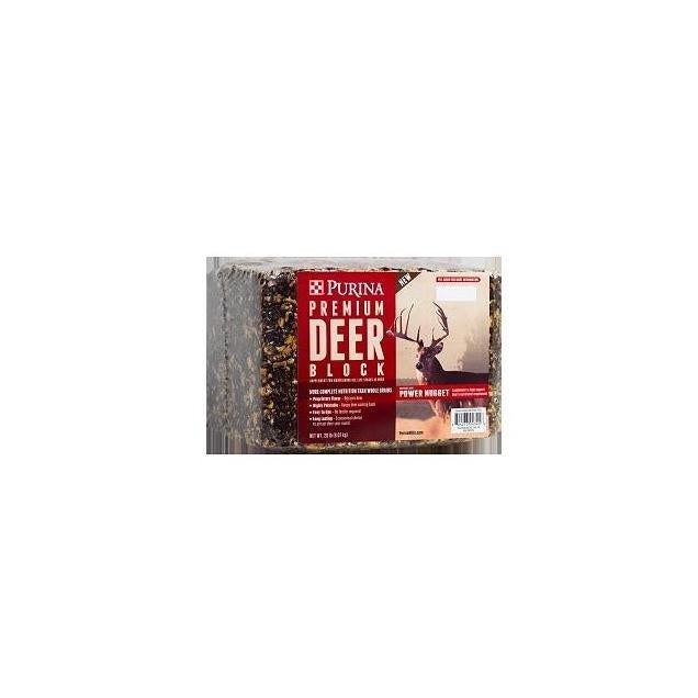 Purina 20 Lb. Premium Deer Block Supplement Purina 20 Lb. Premium Deer Block Supplement