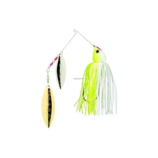 Strike King 1/2 Oz. Chartreuse & White Burner Spinnerbait