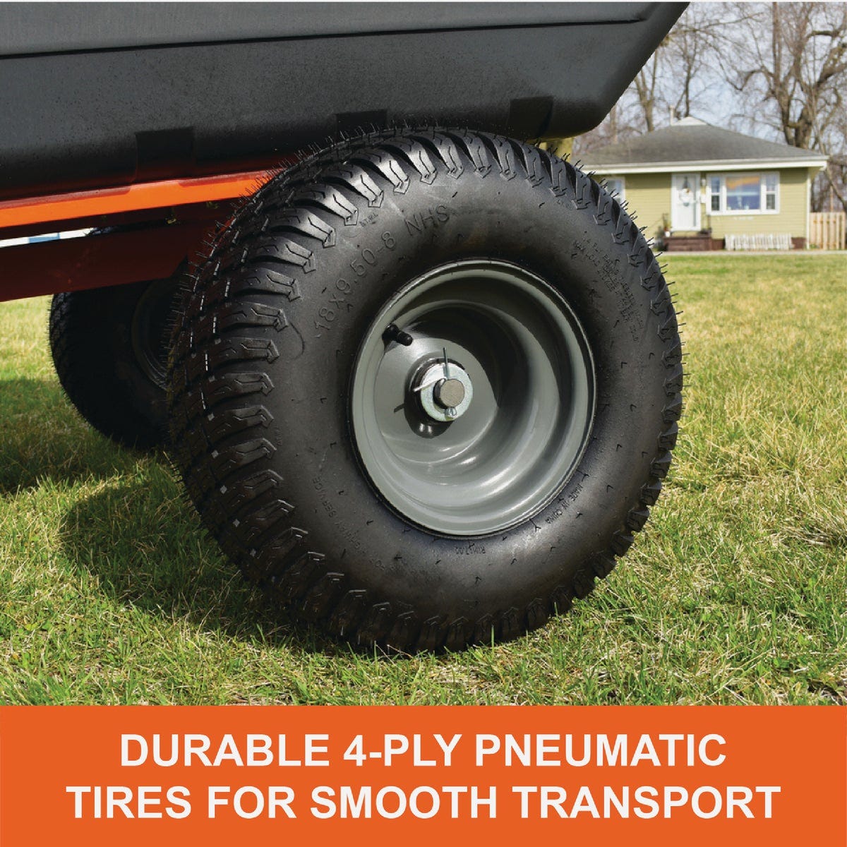 Agri-Fab 1000 Lb. ATV/UTV Poly Swivel Tow-Behind Dump Cart - photo 5 Agri-Fab 1000 Lb. ATV/UTV Poly Swivel Tow-Behind Dump Cart - photo 5