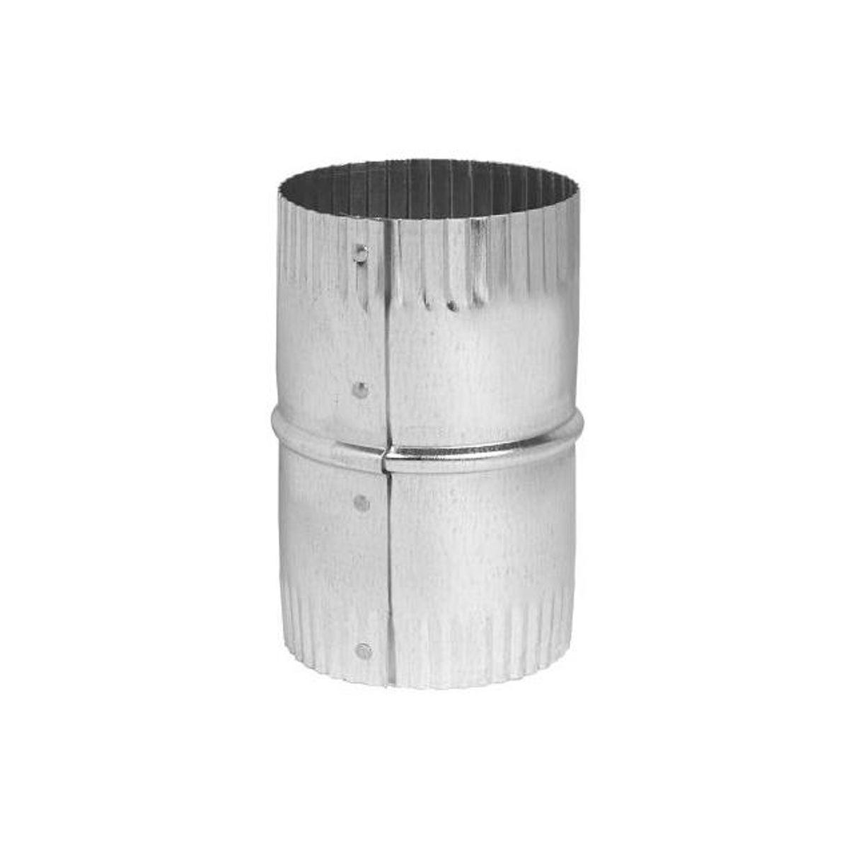 Imperial 4 In. Galvanized HVAC Duct Pipe Connector