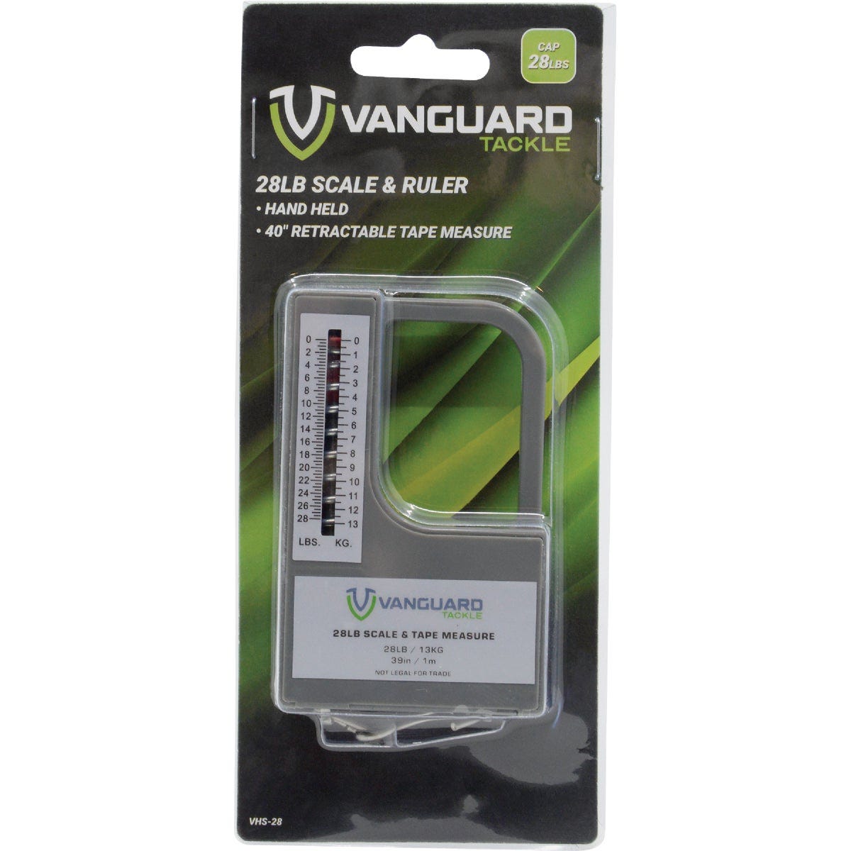 Vanguard 28 Lb. Fish Scale & 40 In. Tape Combination