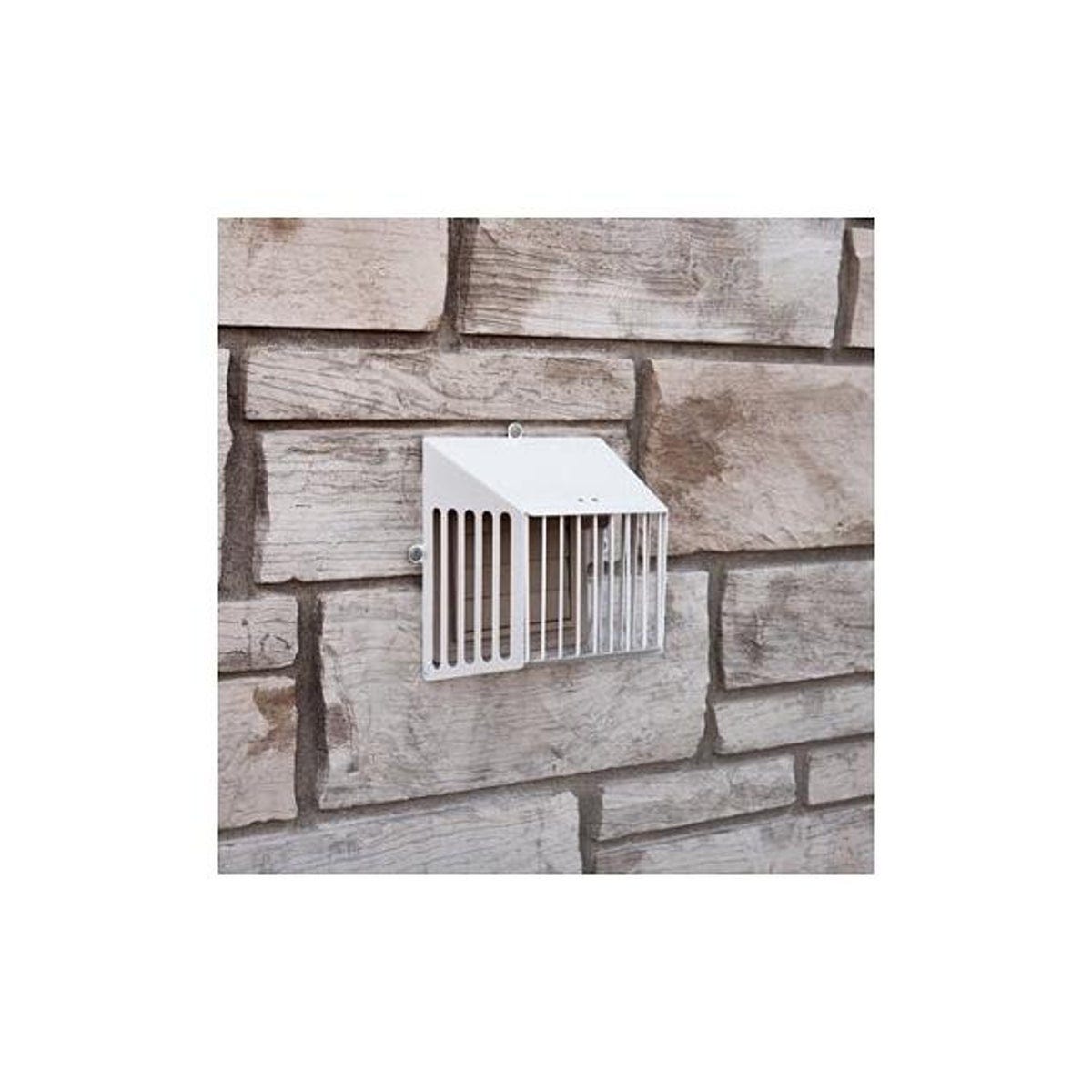 HY-C 6 In. White Zinc/Steel Exclusion Dryer VentGuard - photo 2 HY-C 6 In. White Zinc/Steel Exclusion Dryer VentGuard - photo 2