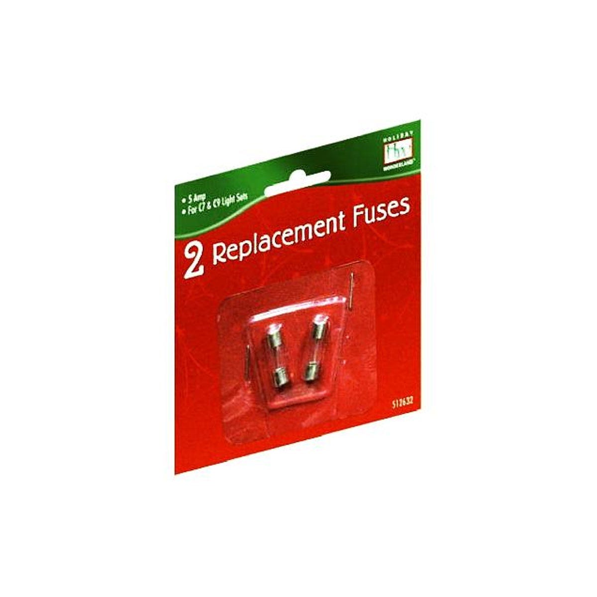 Holiday Wonderland C7 & C9 5A Replacement Fuse (2-Pack)