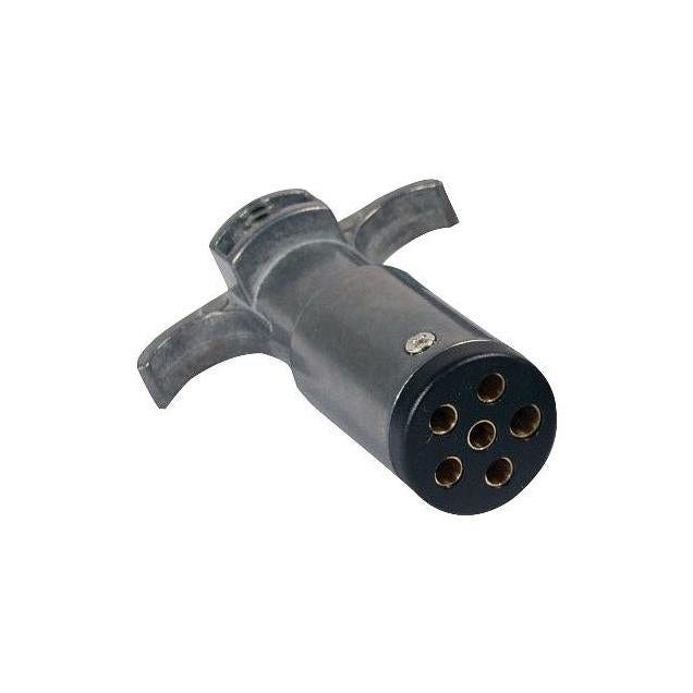 Uriah 6-Way Round Pin Trailer End Connector Uriah 6-Way Round Pin Trailer End Connector