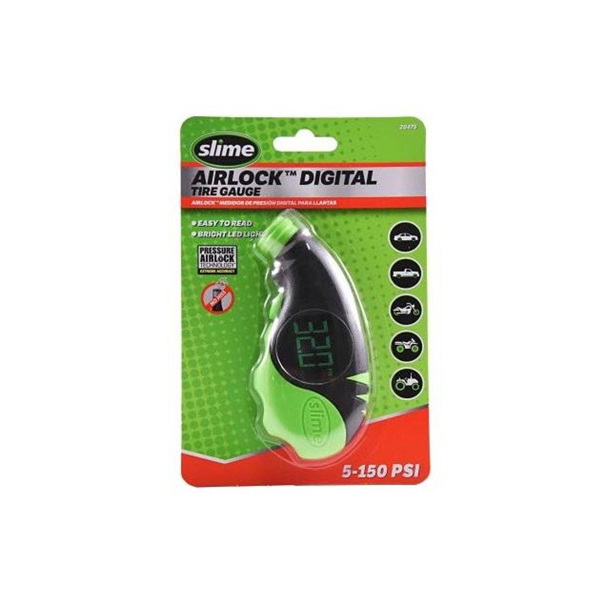 Slime LCD Screen Elite Digital Tire Gauge