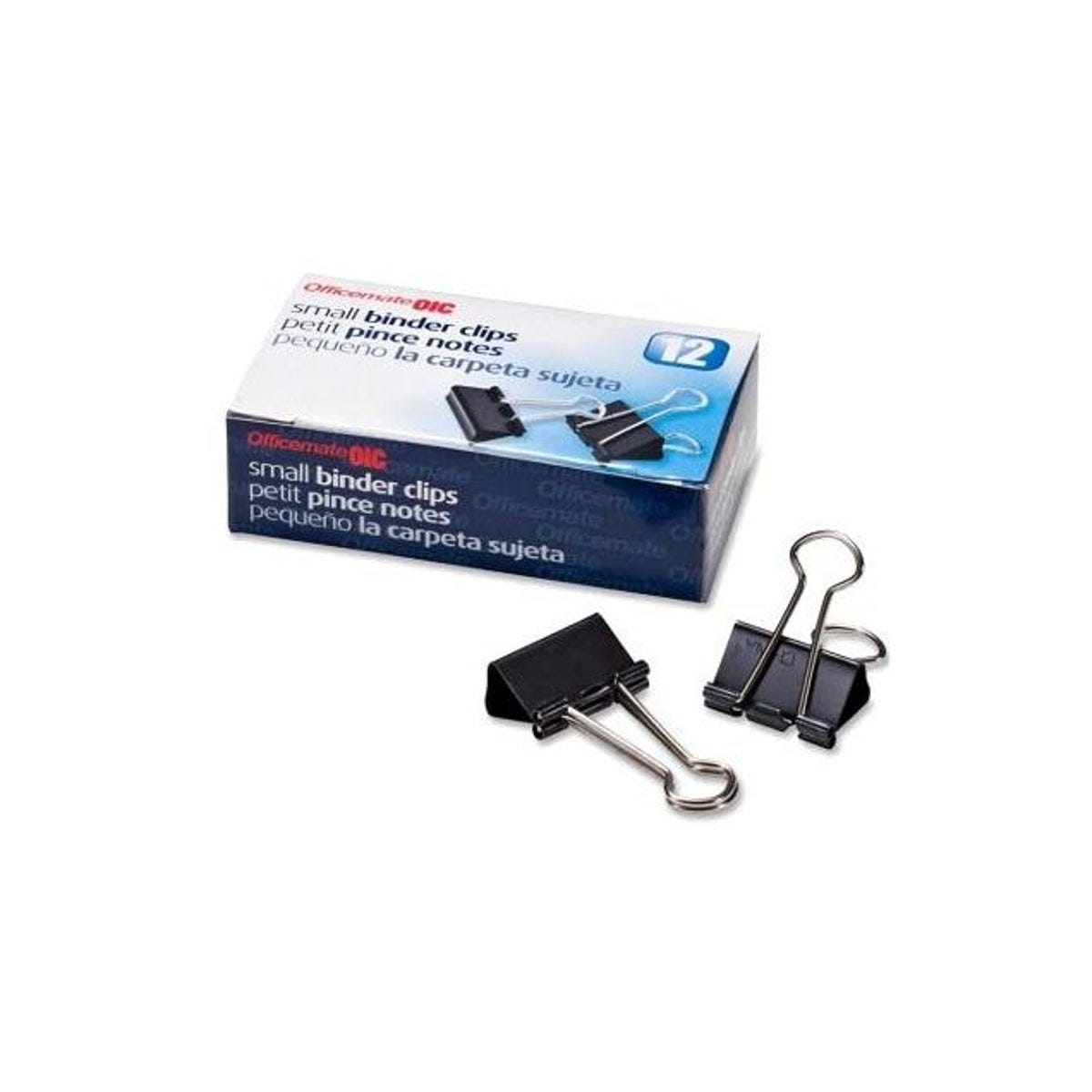 Officemate Small Binder Clips (12-Pack) Officemate Small Binder Clips (12-Pack)