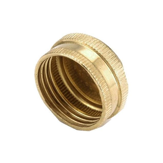 Anderson Metal 3/4 In. Lead-Free Brass Garden Hose Cap