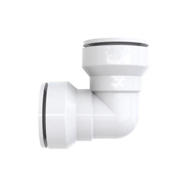 Plumb Pak Insta-Plumb 1-1/2 In. White Elbow