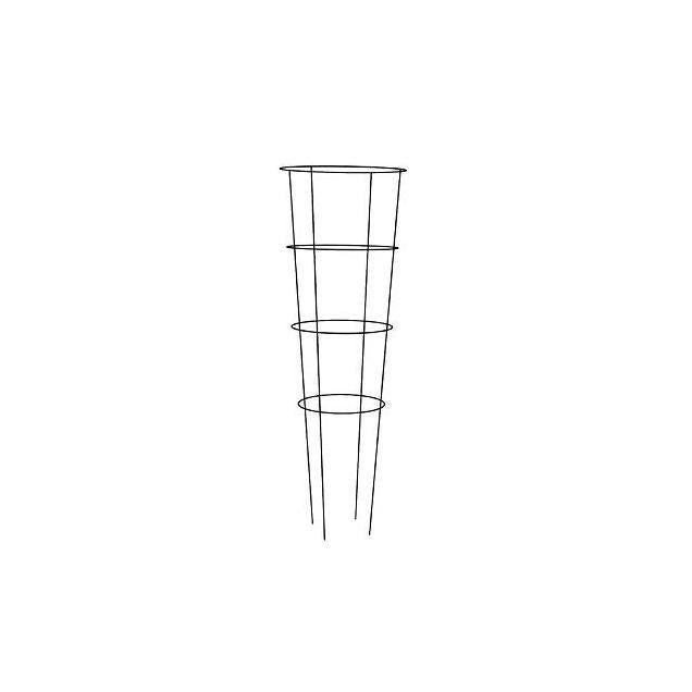Panacea 16 In. x 54 In. Black Heavy-Duty 3-Ring Tomato Cage