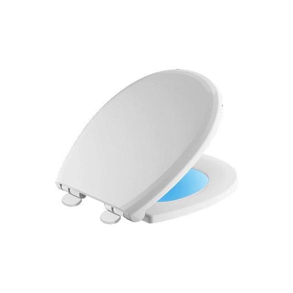 Delta Night Light Slow-Close Round Toilet Seat