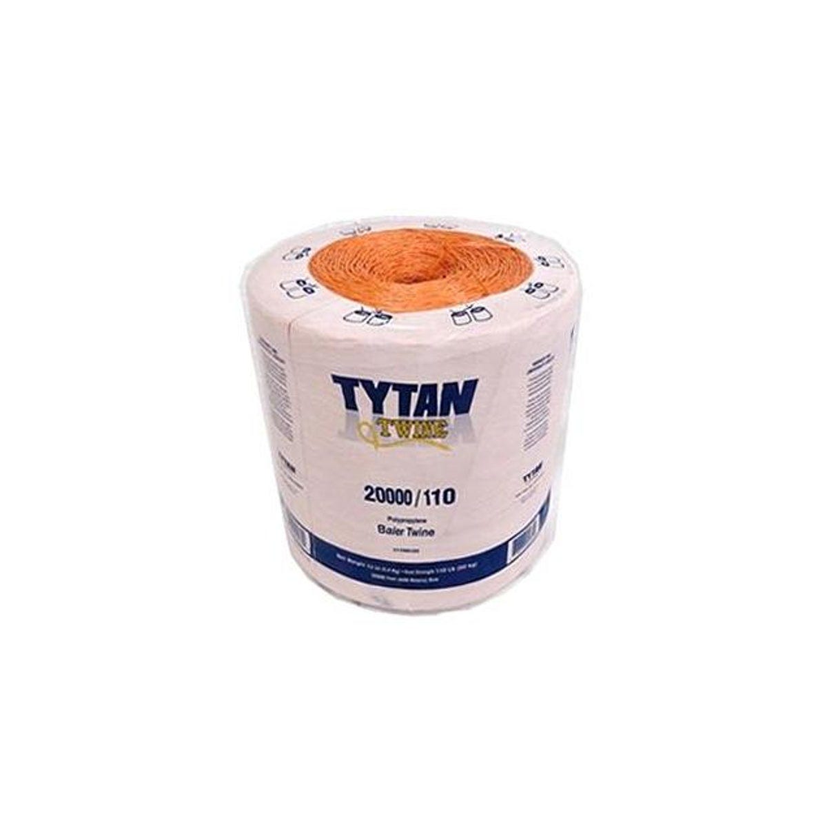 Tytan 20,00 Ft. Orange Poly Baler Twine