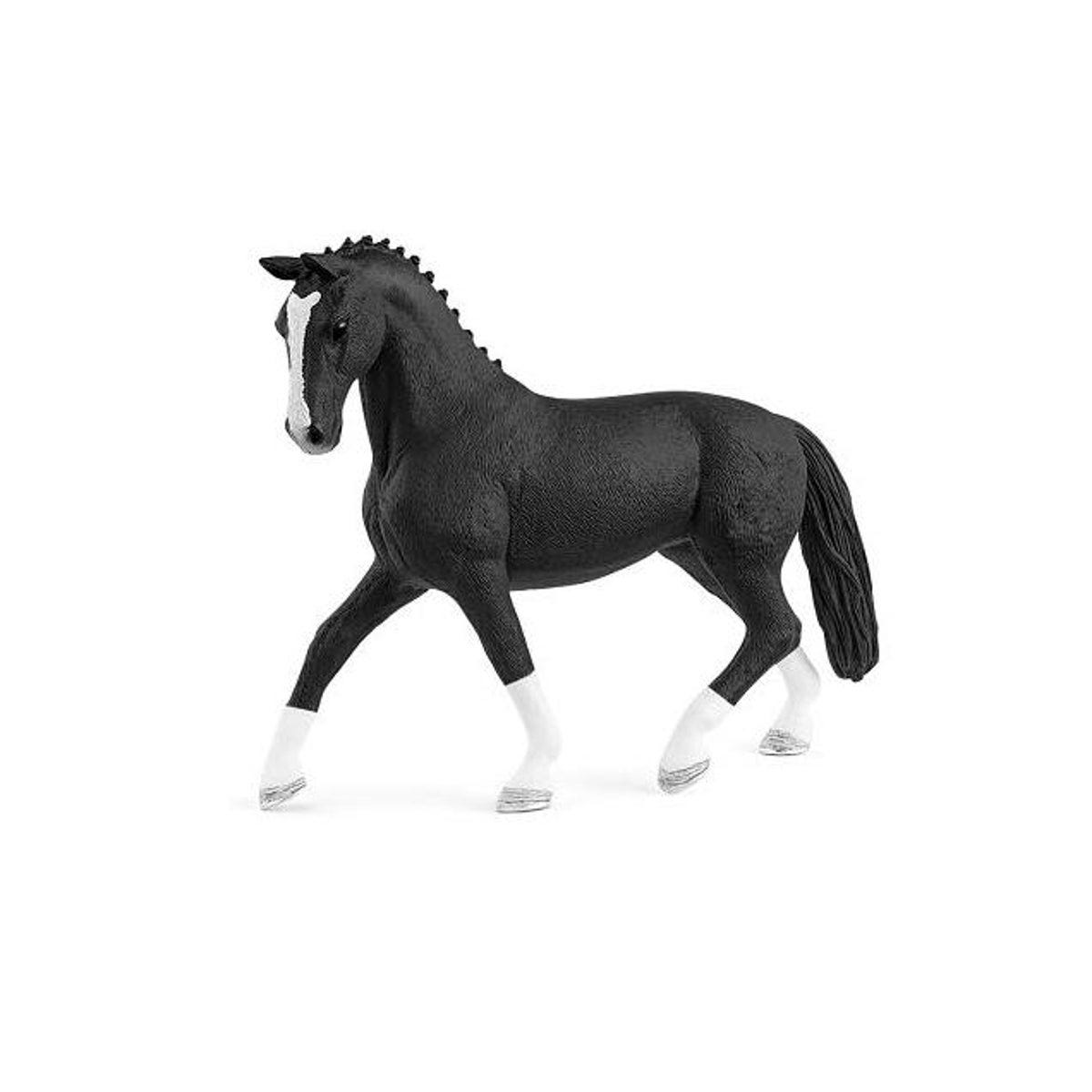 Schleich Black Hanoverian Mare Toy Animal Figure Schleich Black Hanoverian Mare Toy Animal Figure