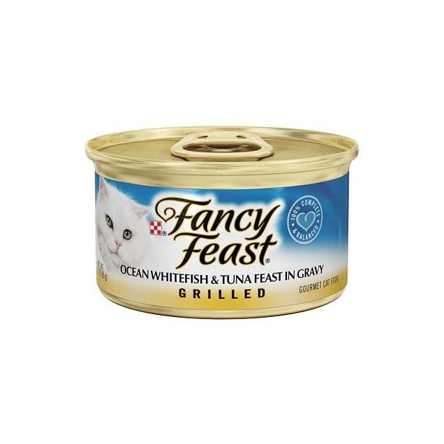 Purina Fancy Feast 3 Oz. Grilled Ocean Whitefish Cat Food