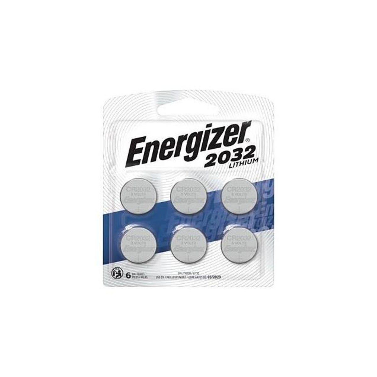 Energizer 6-Pack 3V Lithium Coin Batteries Energizer 6-Pack 3V Lithium Coin Batteries