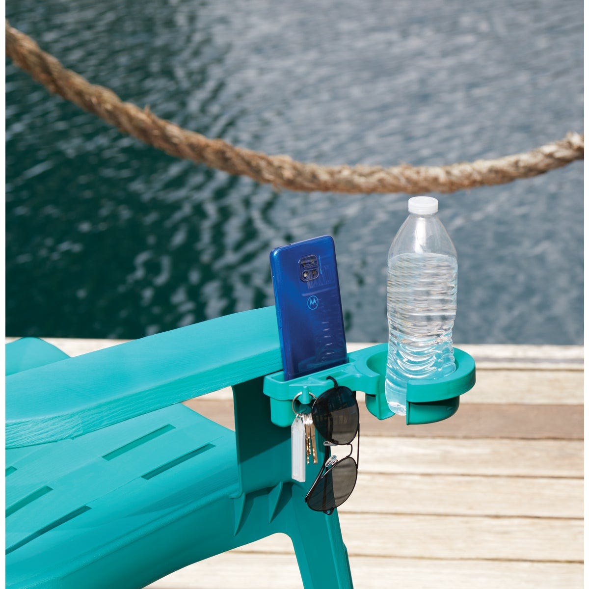 Adams Big Easy Teal Resin Adirondack Chair - photo 7 Adams Big Easy Teal Resin Adirondack Chair - photo 7