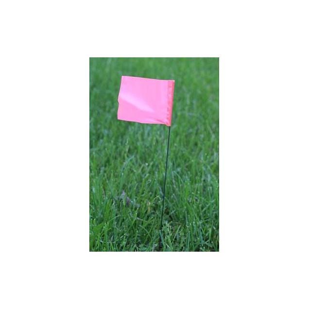 C.H. Hanson 21 In. Stake Glo Pink Marking Stake Flag (100-Pack) - photo 2 C.H. Hanson 21 In. Stake Glo Pink Marking Stake Flag (100-Pack) - photo 2