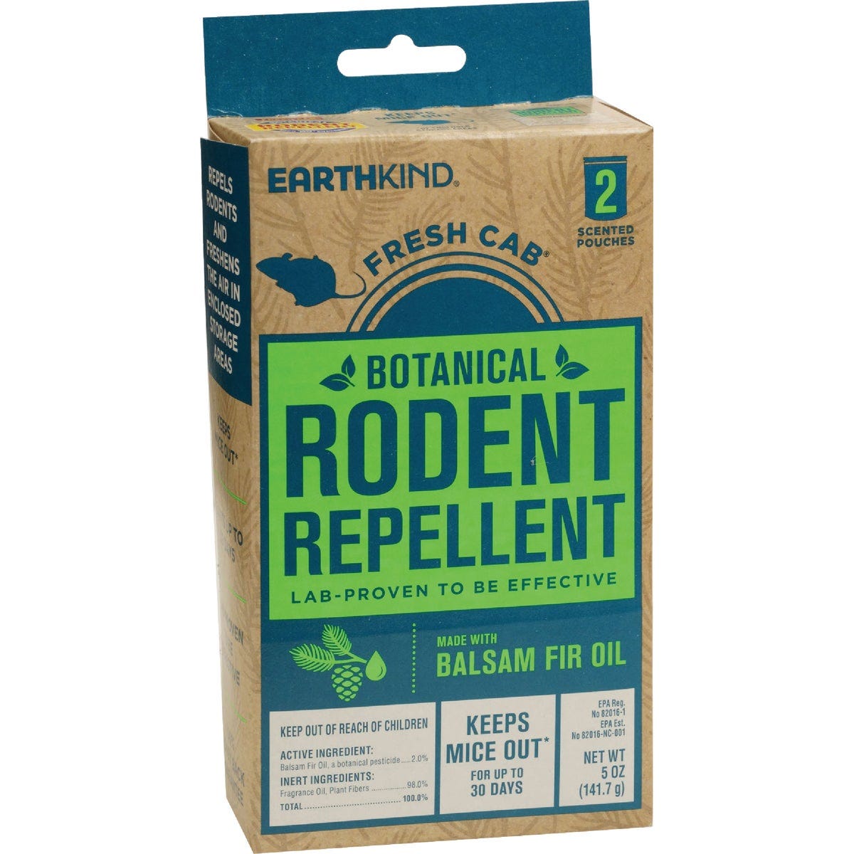 EarthKind Fresh Cab Botanical Rodent Repellent (2-Pack) - photo 2