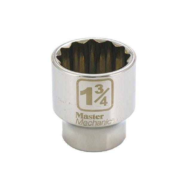 Master Mechanic 1-3/4 In. 12-Point Socket