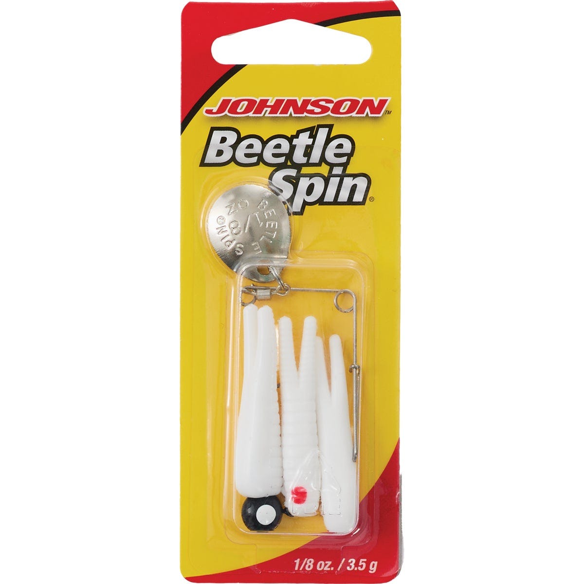 Johnson 1.5 In. Nickel Blade Spin Beetle (3-Pack)