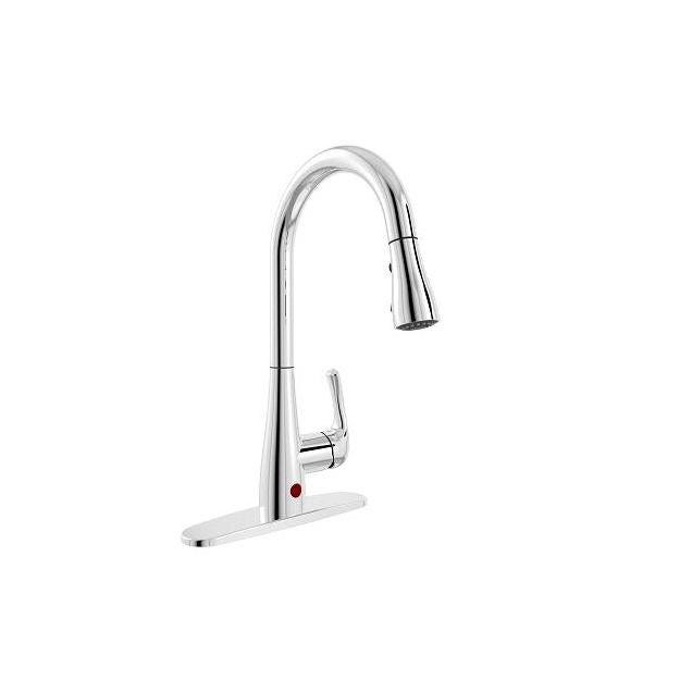 Keeney Chrome Motion-Sensor Kitchen Faucet With Pull-Down Spray Keeney Chrome Motion-Sensor Kitchen Faucet With Pull-Down Spray