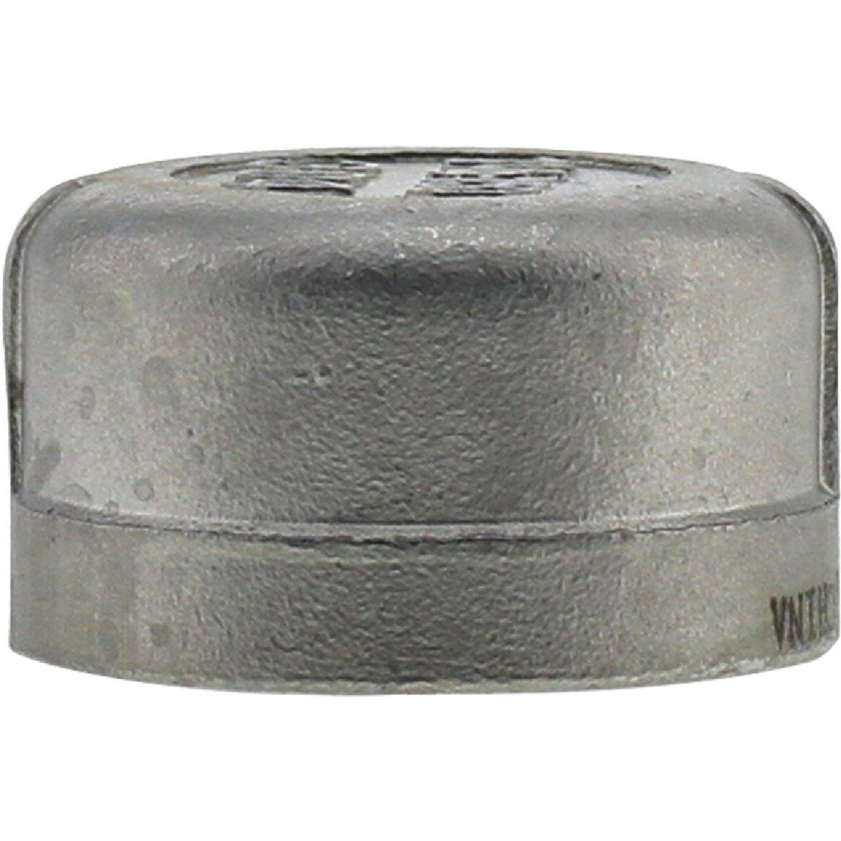 PLUMB-EEZE 1-1/2 In. FIP Stainless Steel Cap