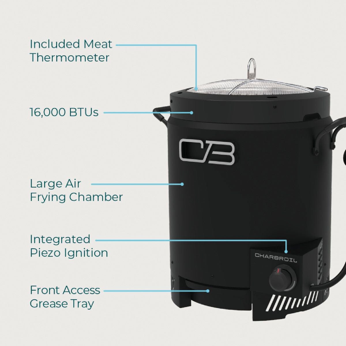 Char-Broil Big Easy 16 Lb. Stainless Steel Oil-Less Turkey Outdoor Fryer - photo 5