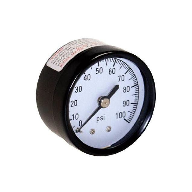 Water Source 100 Lb. Back Mount Water Pressure Tank Gauge