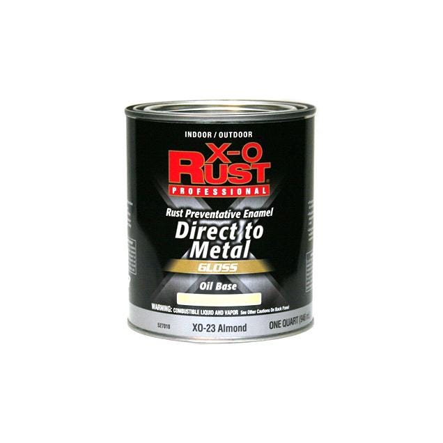 EasyCare X-O Rust Premium 1 Qt. Gloss Almond Interior/Exterior Oil-Base Anti-Rust Paint