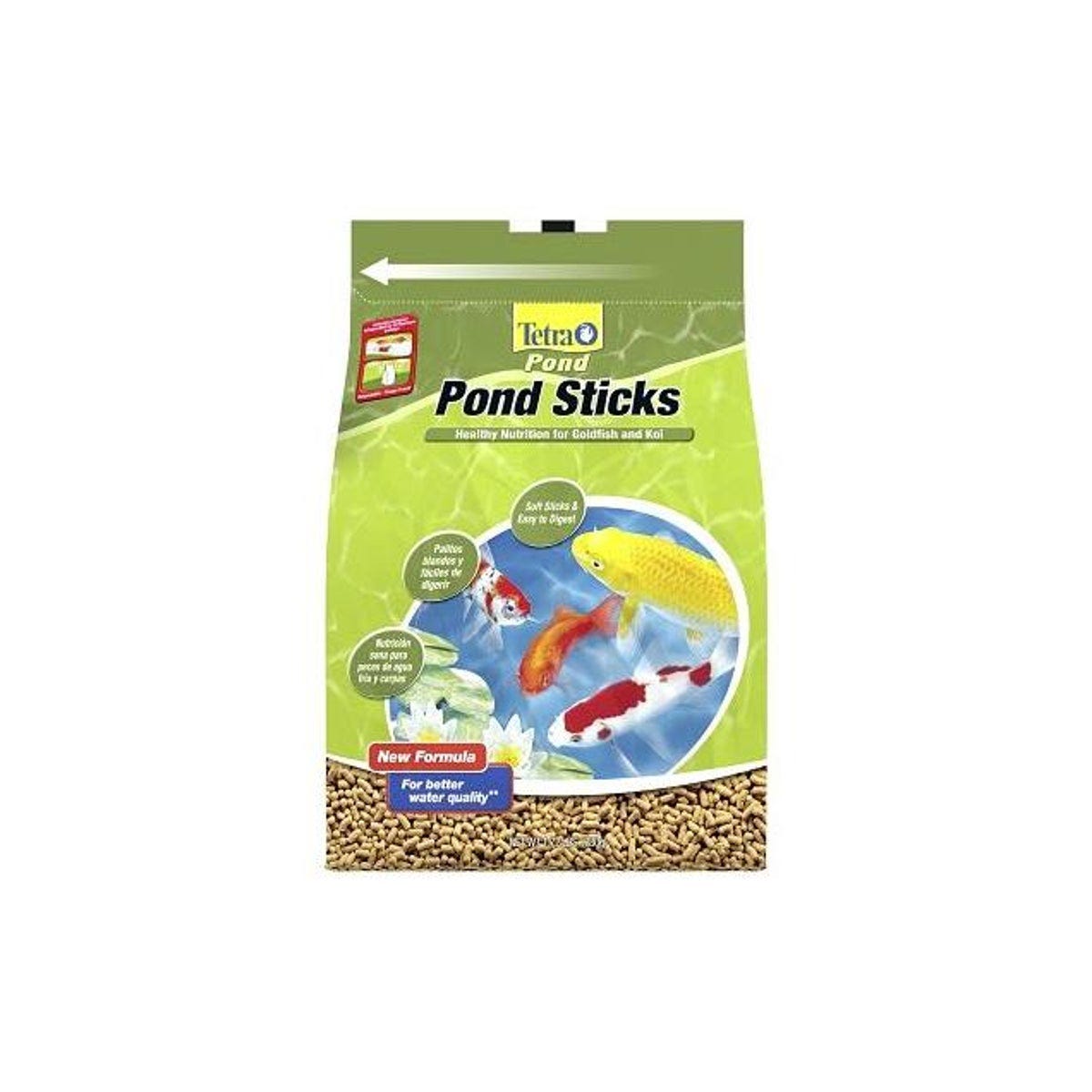 Tetra 1.75 Lb. Gold Fish or Koi Food Sticks Pond Food Tetra 1.75 Lb. Gold Fish or Koi Food Sticks Pond Food