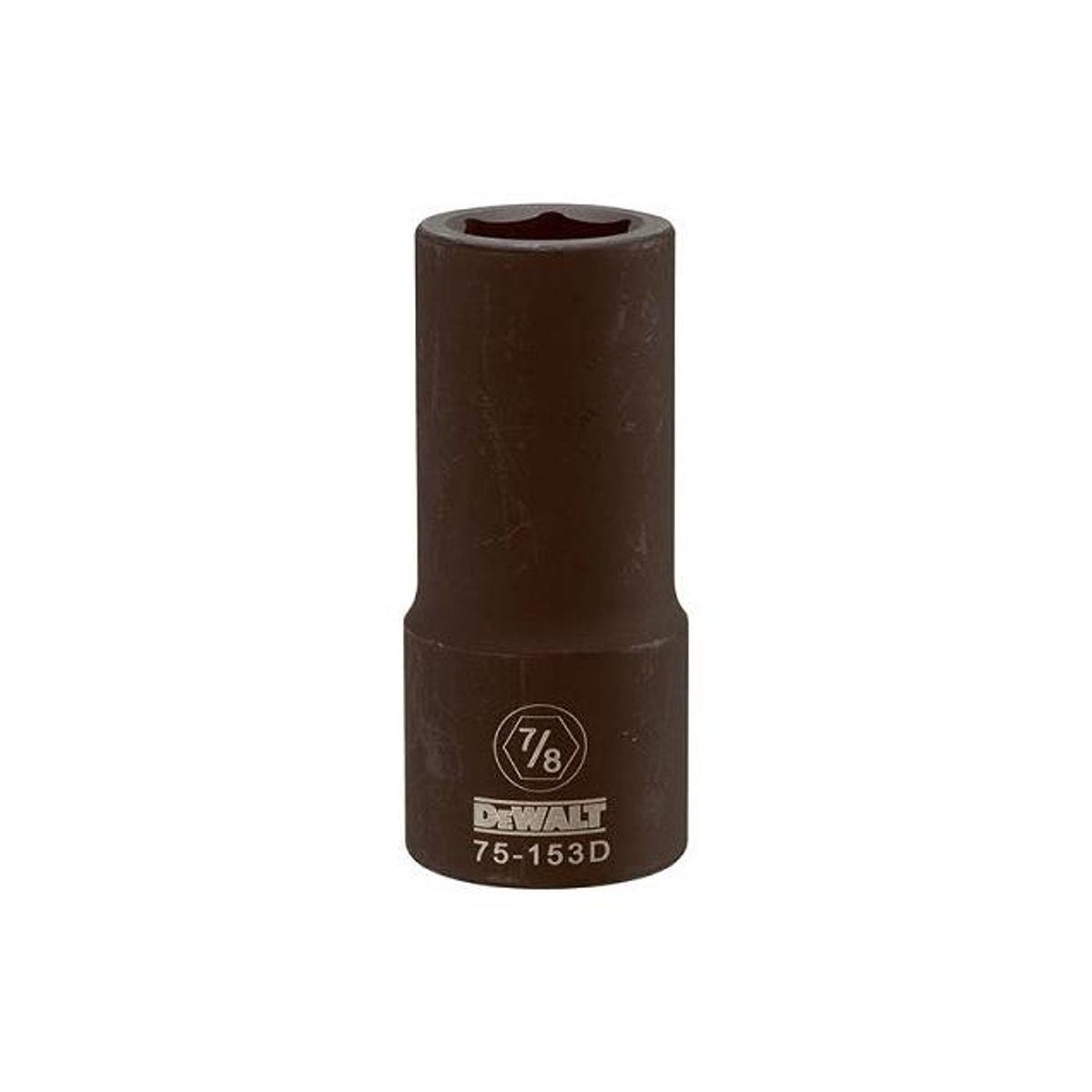 DEWALT 3/4 In. Drive 7/8 In. 6-Point Deep Standard Impact Socket DEWALT 3/4 In. Drive 7/8 In. 6-Point Deep Standard Impact Socket