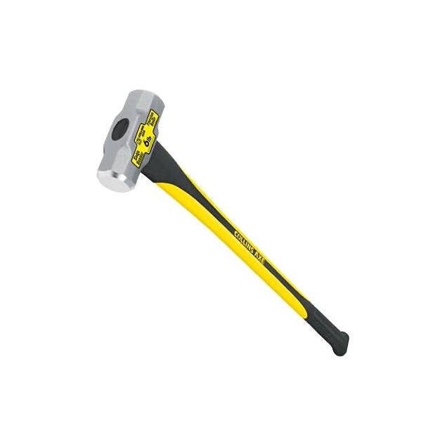 Collins 6 Lb. Sledge Hammer with 34 In. Fiberglass Handle Collins 6 Lb. Sledge Hammer with 34 In. Fiberglass Handle