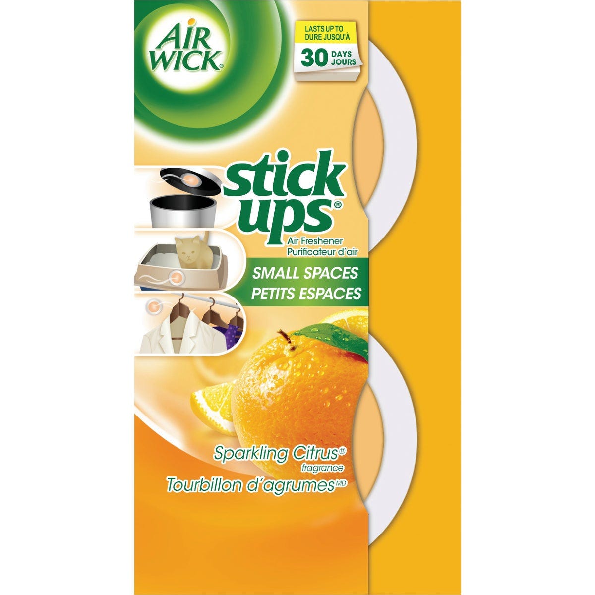 Air Wick Stick Ups Crisp Breeze Small Spaces Solid Air Freshener (2-Count) - photo 2 Air Wick Stick Ups Crisp Breeze Small Spaces Solid Air Freshener (2-Count) - photo 2