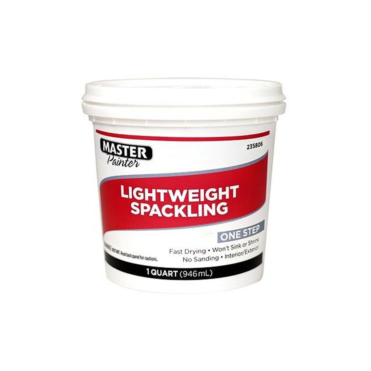 Master Painter 1 Qt. Lightweight Superior Spackling
